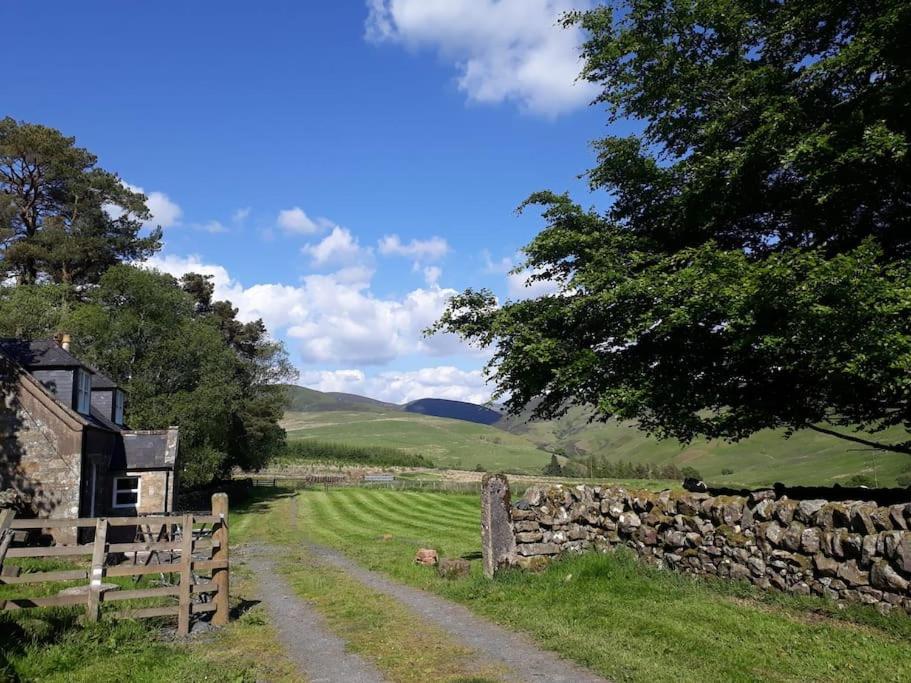 Beautiful Traditional Secluded Country Cottage Sanquhar 외부 사진